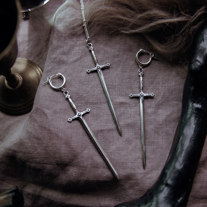 The Elven Blade Earrings