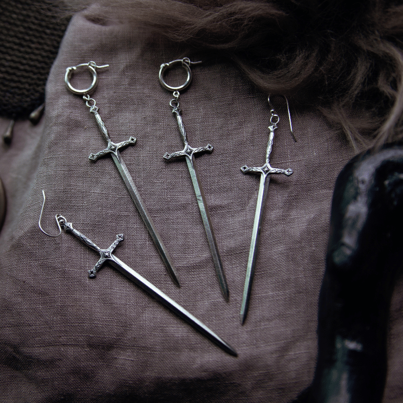 The Elven Blade Earrings