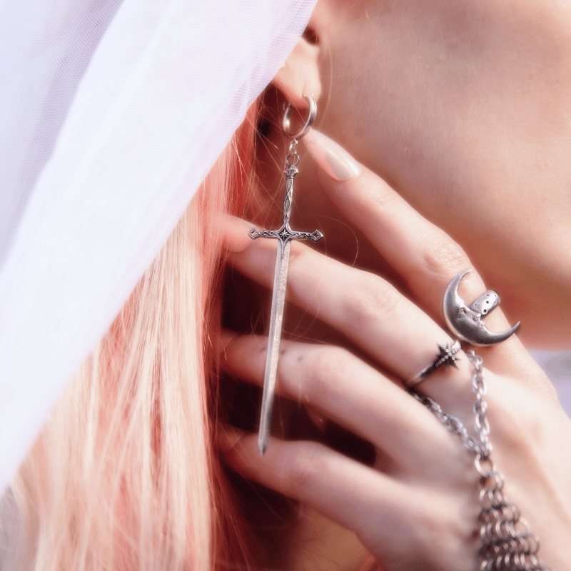 The Elven Blade Earrings