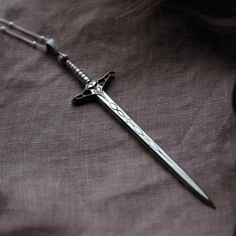 Kingdom’s Edge Sword Necklace