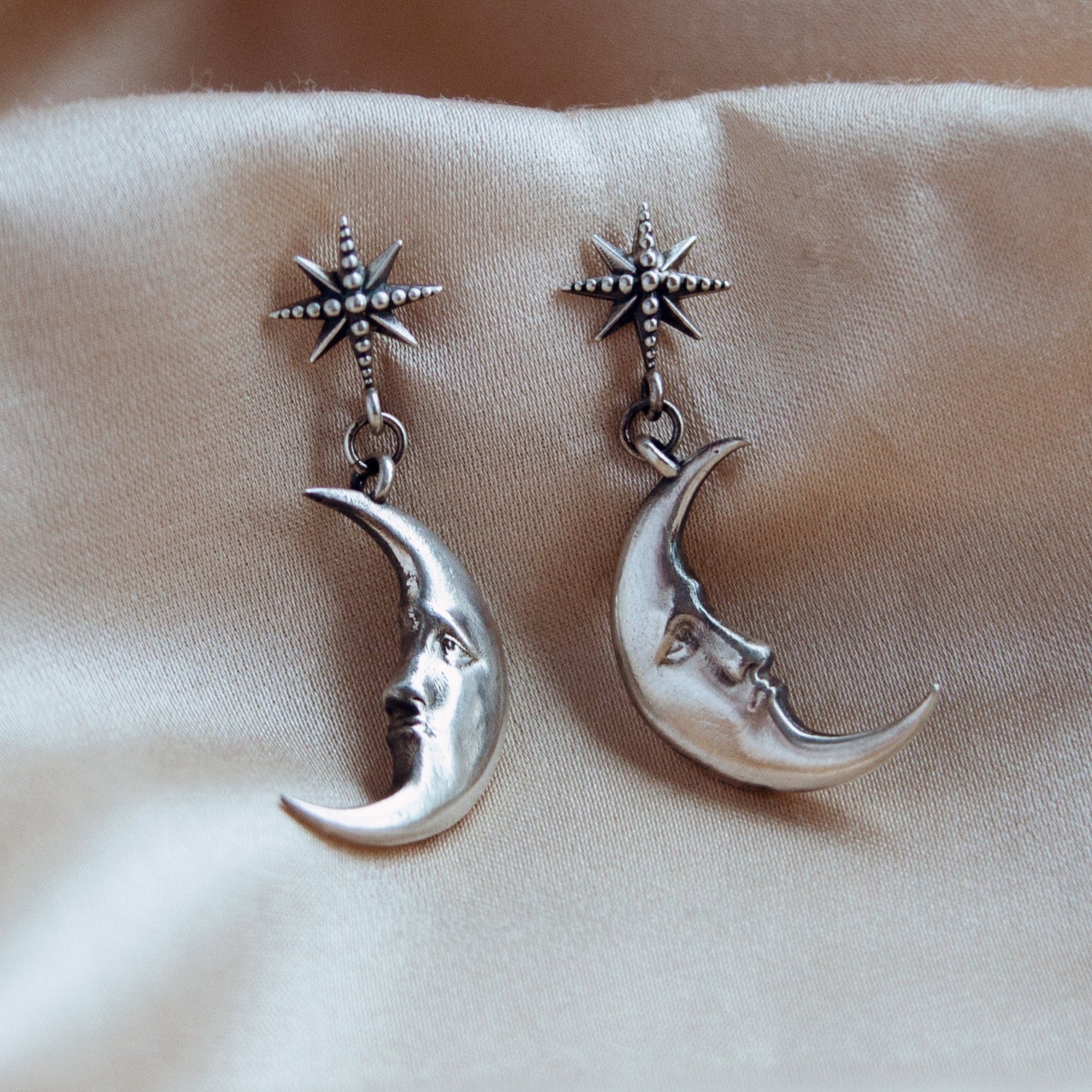 Dreamweaver Earrings in sterling silver