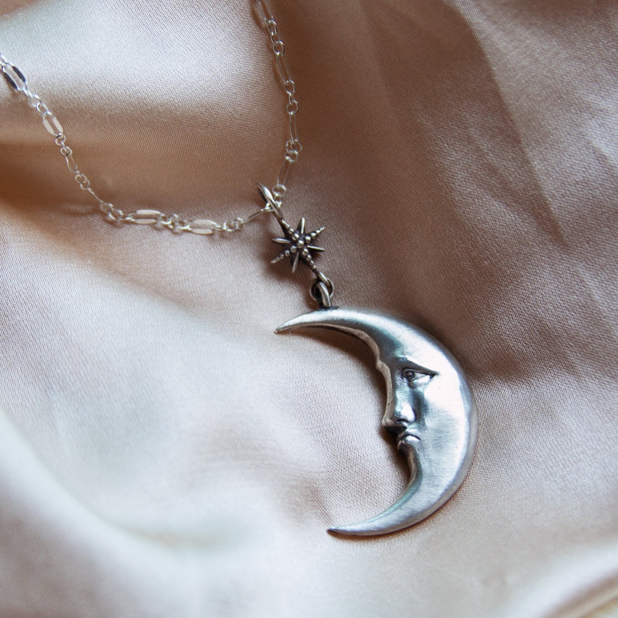Dreamweaver necklace in sterling silver