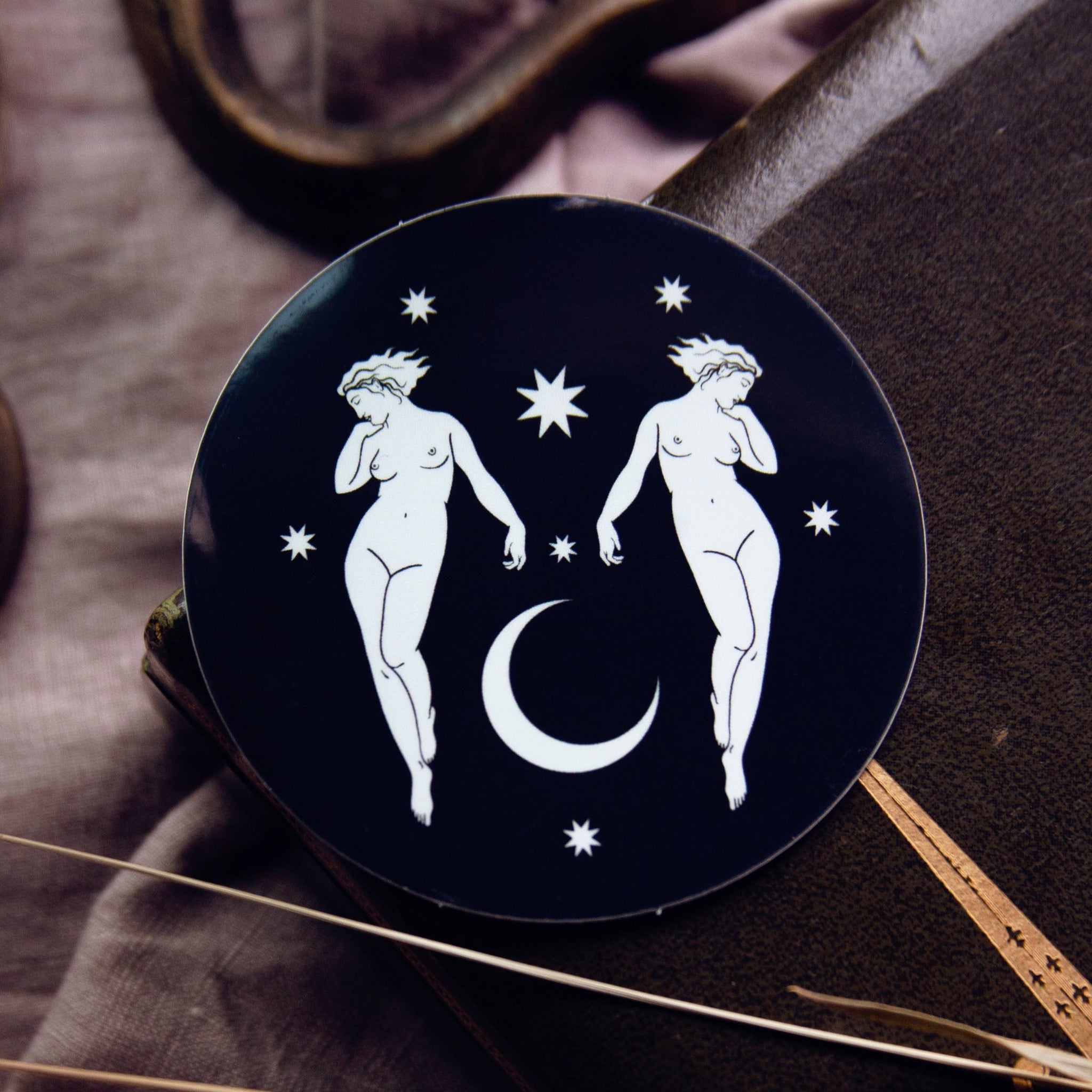 Nyxturna Double Goddess Sticker