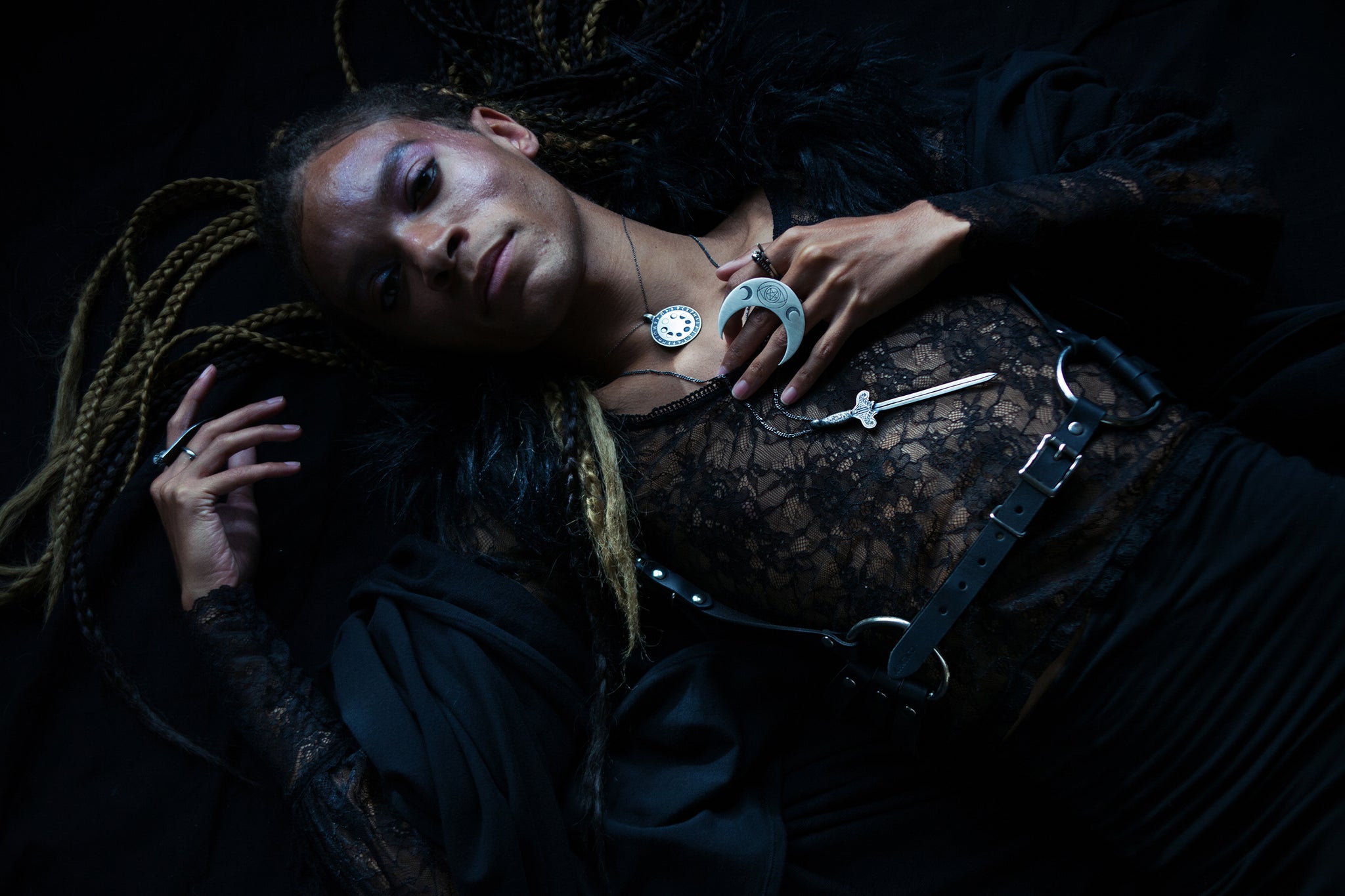 Moonphase & Rune Necklace
