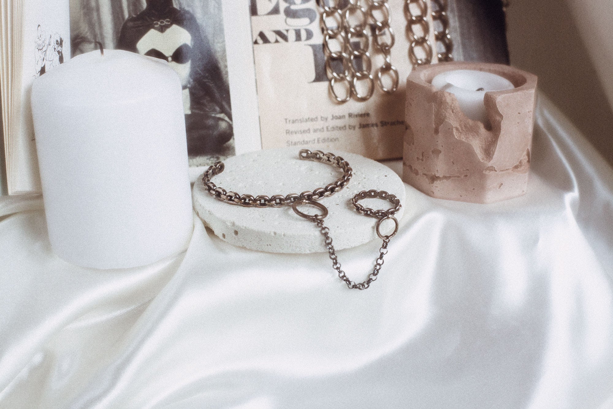 Bound Chain Cuff + Ring Set