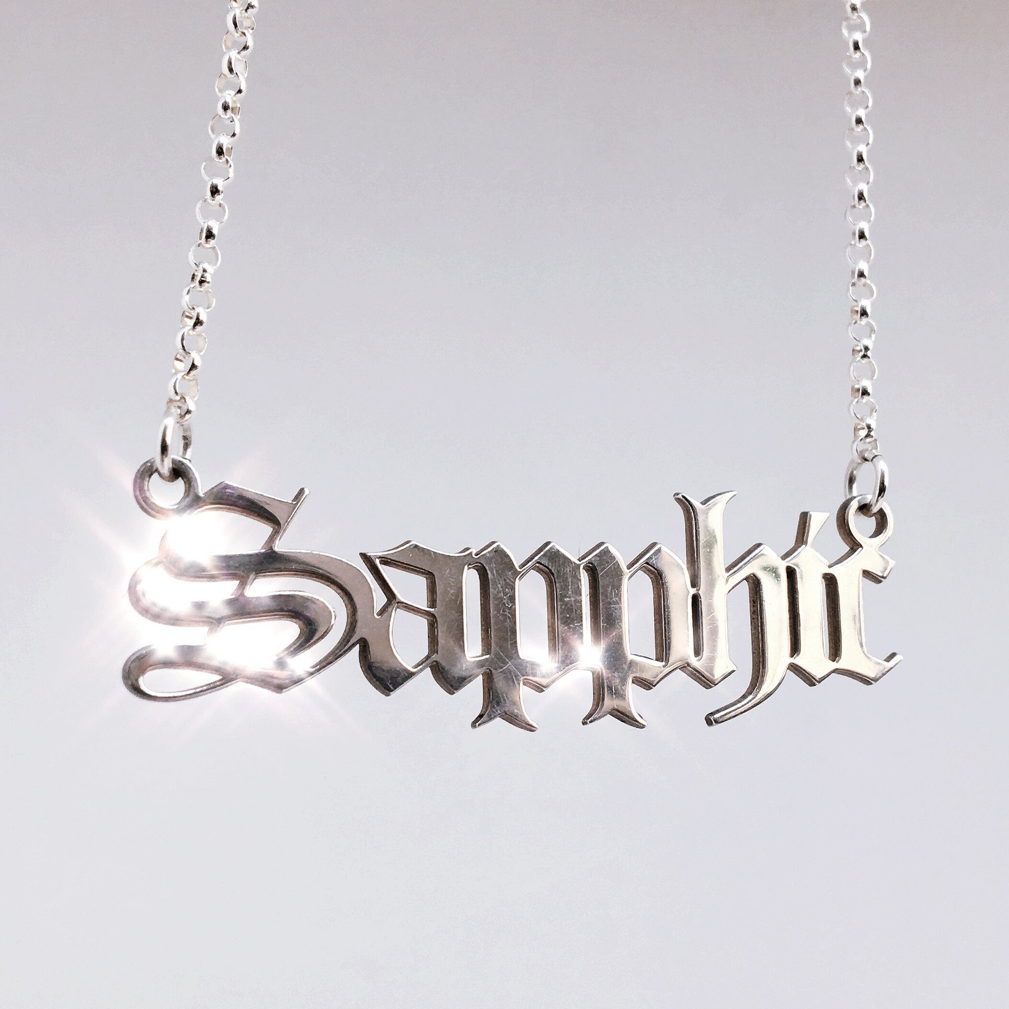 Sapphic Necklace *READY TO SHIP*